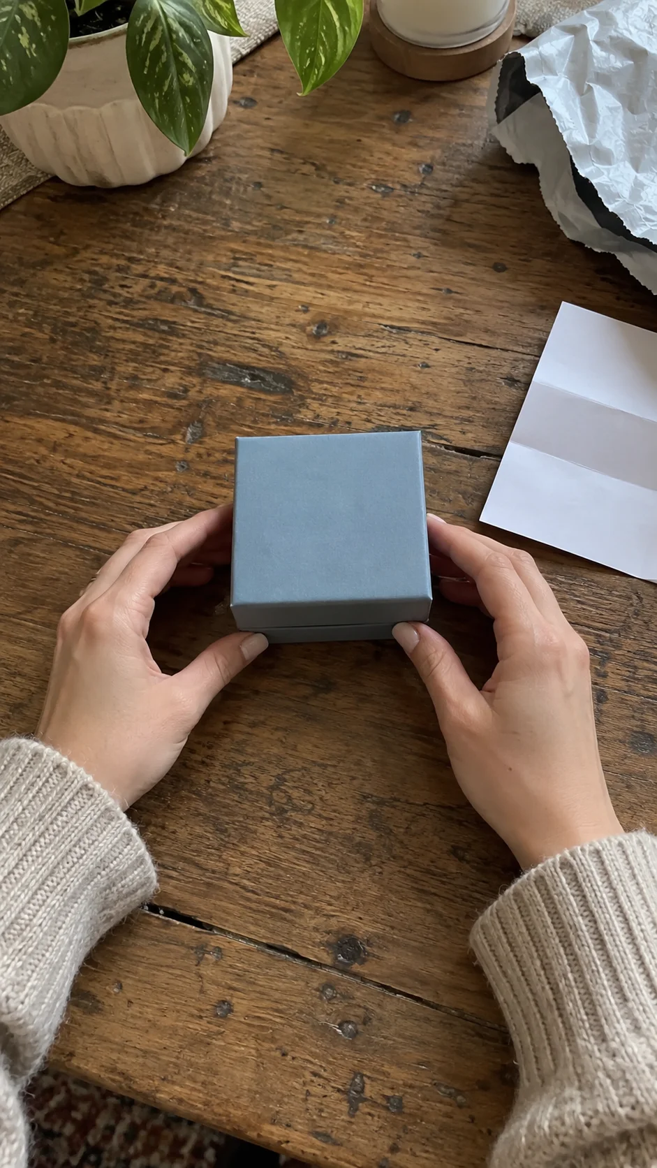 Detail unboxing still