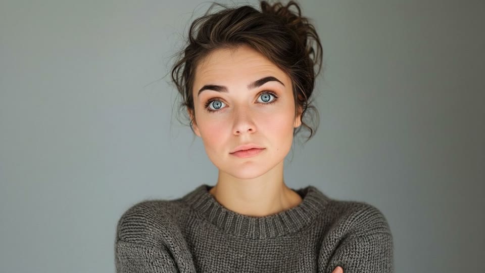 Veo 3.1: A camera move into an eye and back to a portrait.